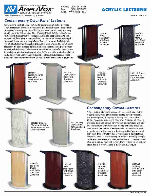 AmpliVox Indoor Furnishings SN3085-CL-page_pdf